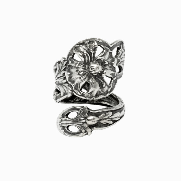 February Violet Spoon Ring