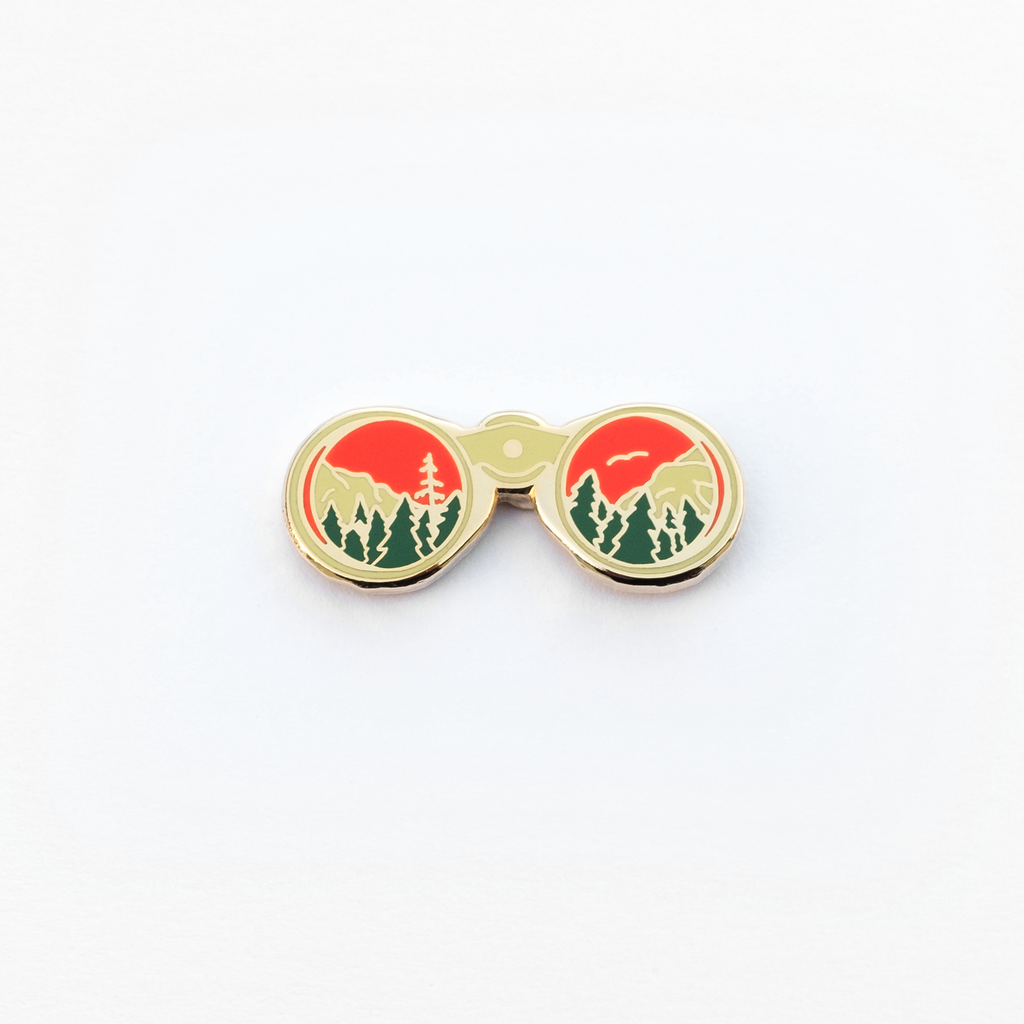 Sight Enamel Pin