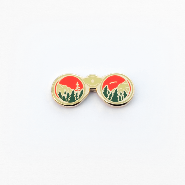 Sight Enamel Pin