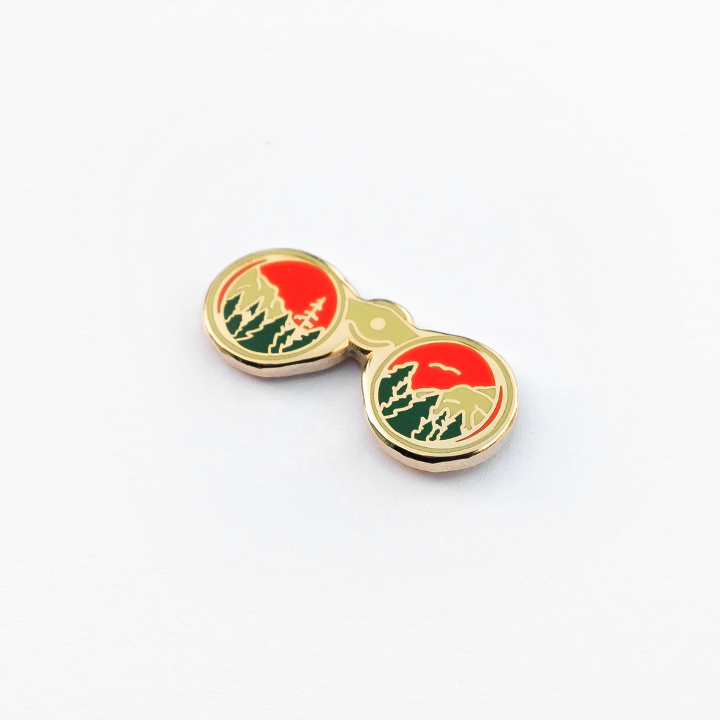 Sight Enamel Pin