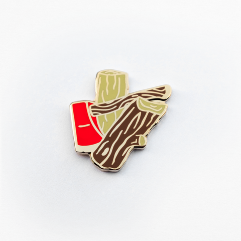 Touch Enamel Pin