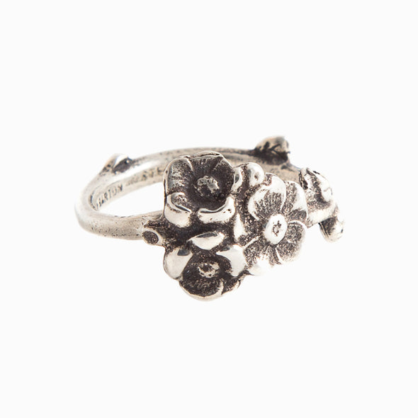 Apple Blossom Spoon Ring