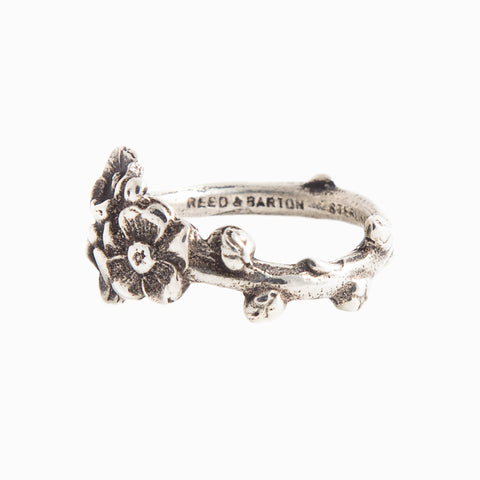 Apple Blossom Spoon Ring