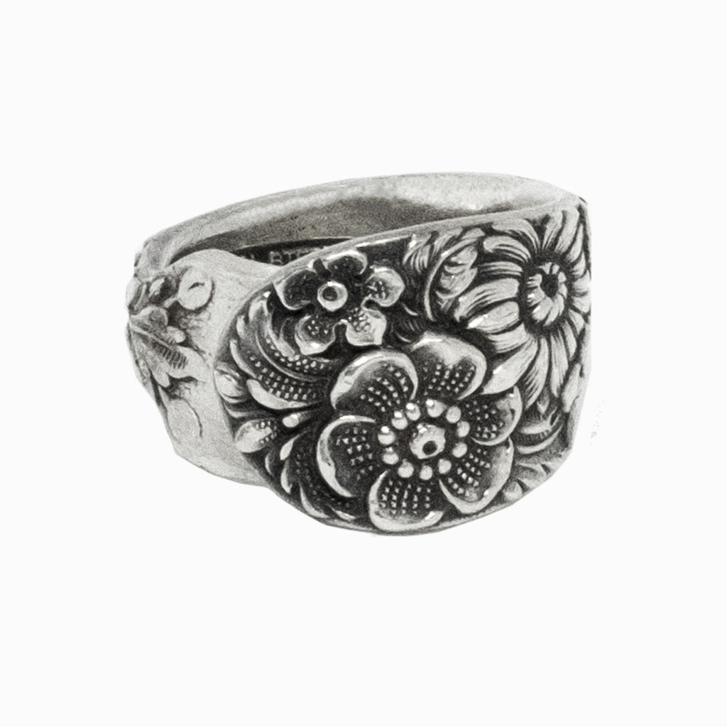 Bouquet Spoon Ring