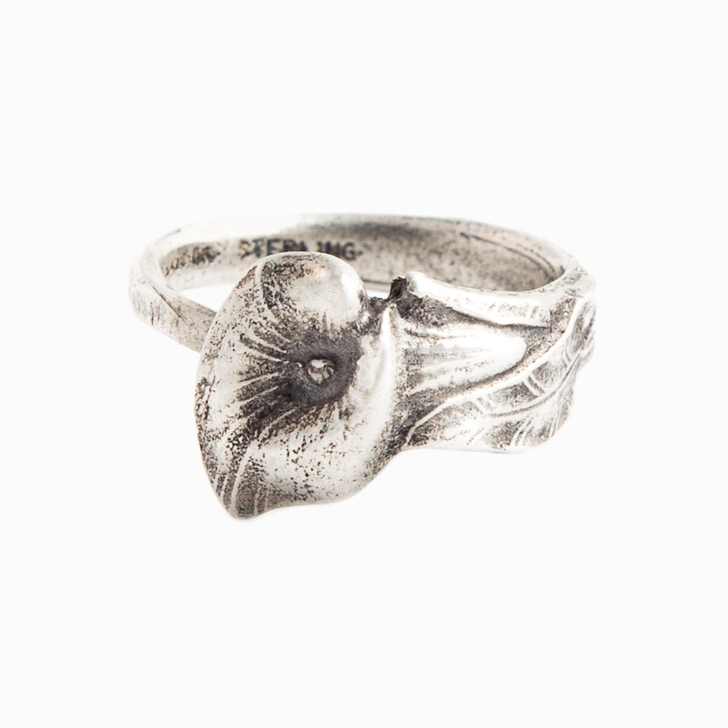 Calla Lily Spoon Ring