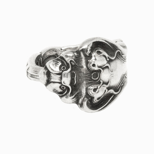 Faces Spoon Ring