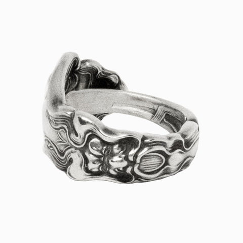 Faces Spoon Ring