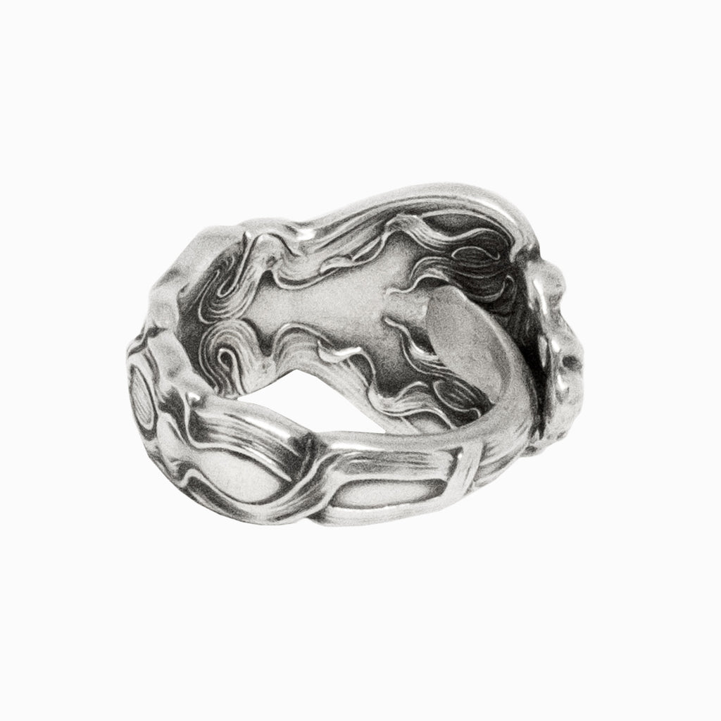 Faces Spoon Ring