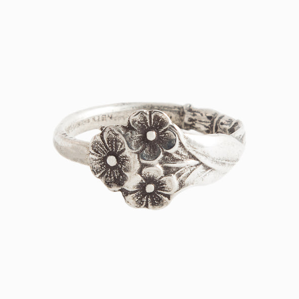 Forget Me Not Spoon Ring