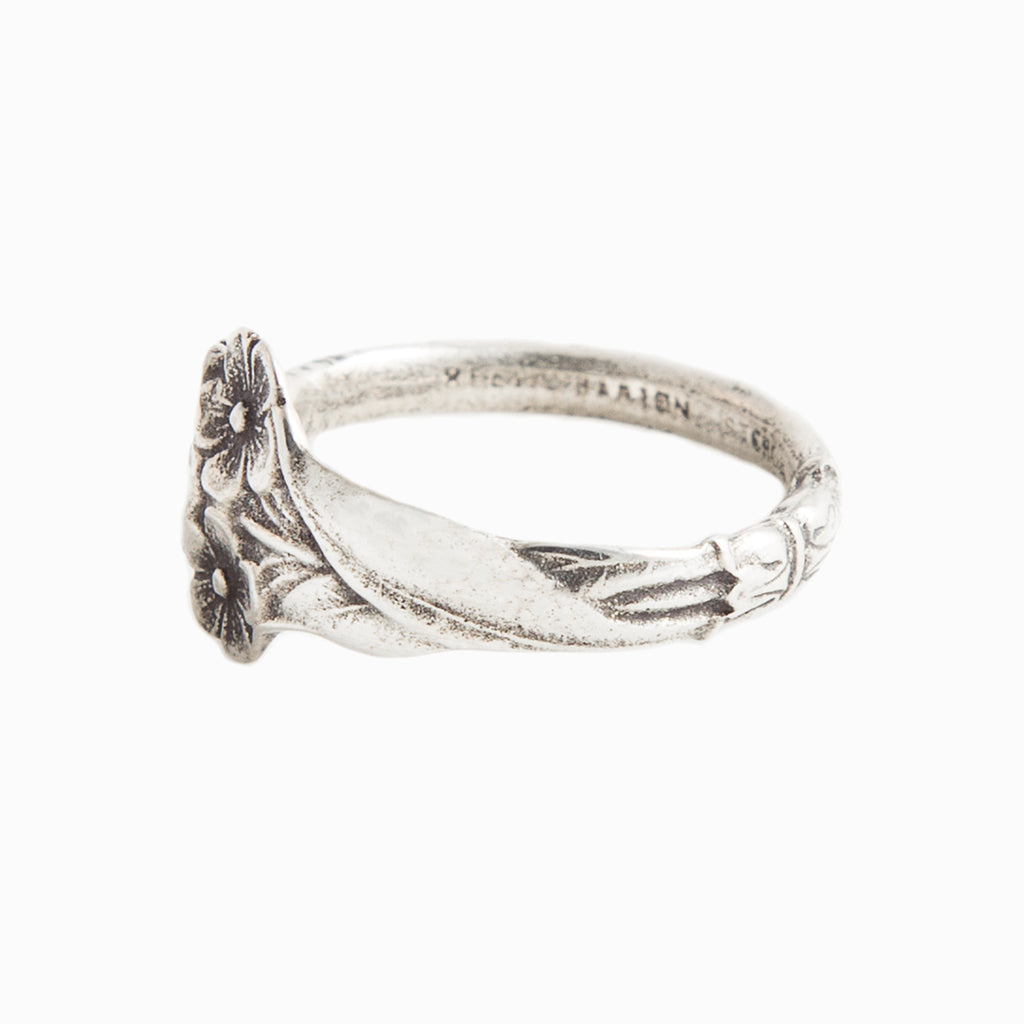 Forget Me Not Spoon Ring