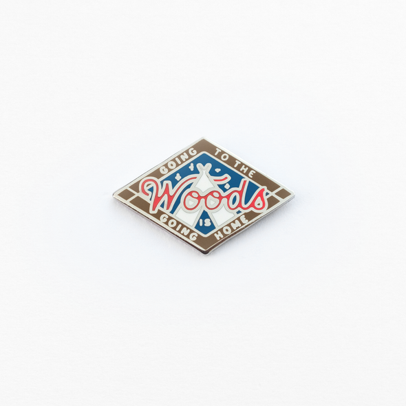 Going To The Woods Enamel Pin