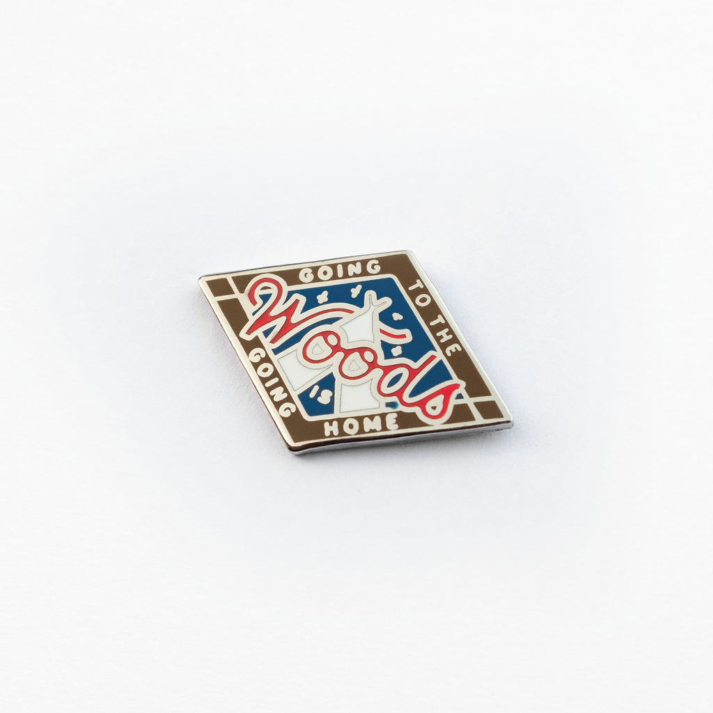 Going To The Woods Enamel Pin