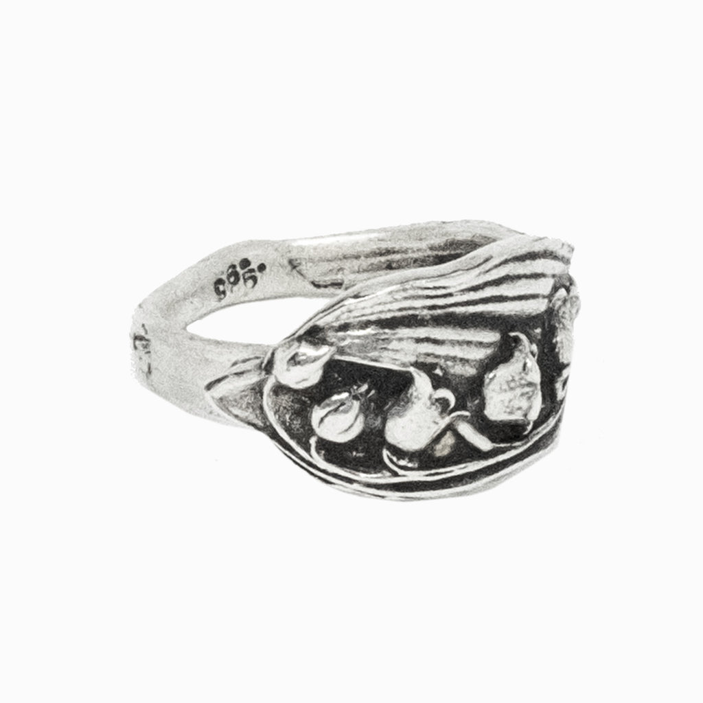 Lily of the Valley Spoon Ring