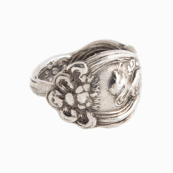 Loves Me, Loves Me Not Spoon Ring