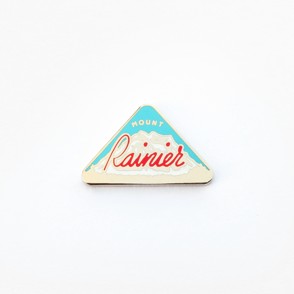 Mount Rainier Enamel Pin