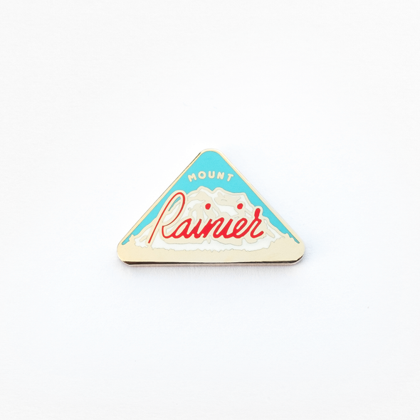 Mount Rainier Enamel Pin