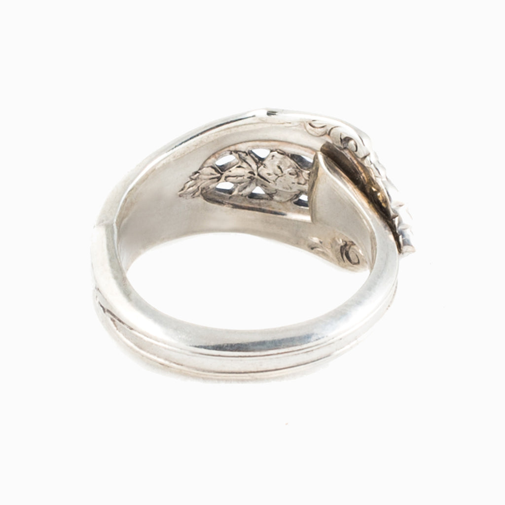 Rose Point Spoon Ring