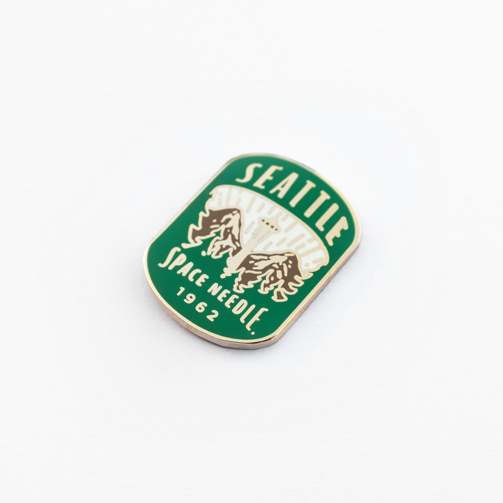 Space Needle Enamel Pin