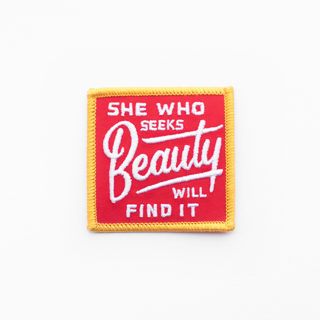 She Who Seeks Beauty Patch