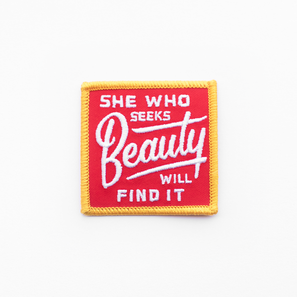 She Who Seeks Beauty Patch