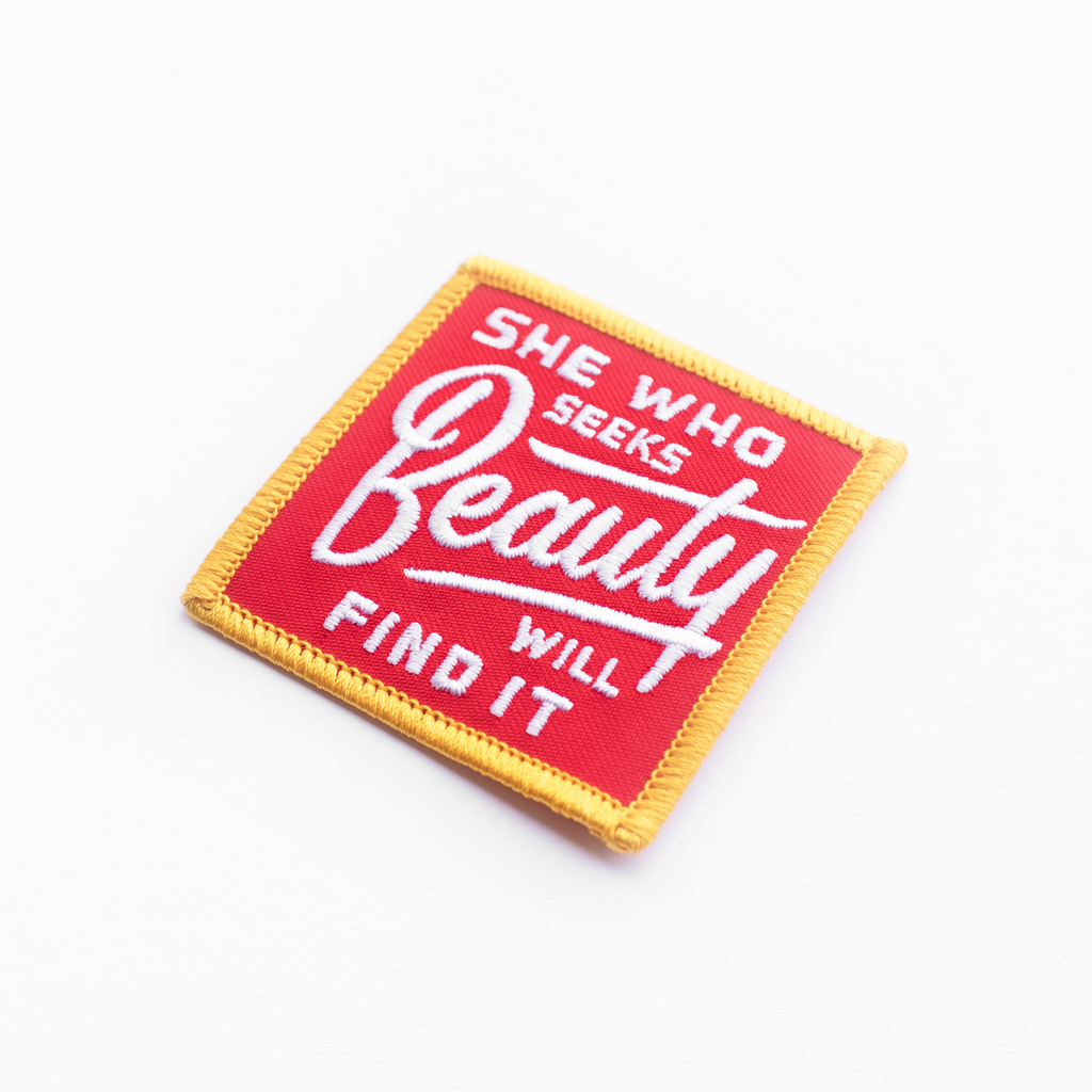 She Who Seeks Beauty Patch
