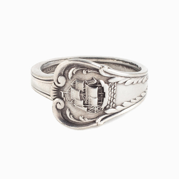 Ship Spoon Ring