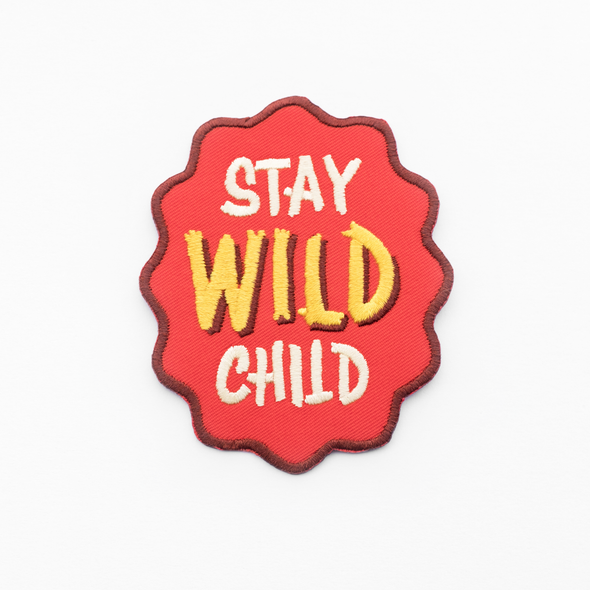 Stay Wild Child Patch