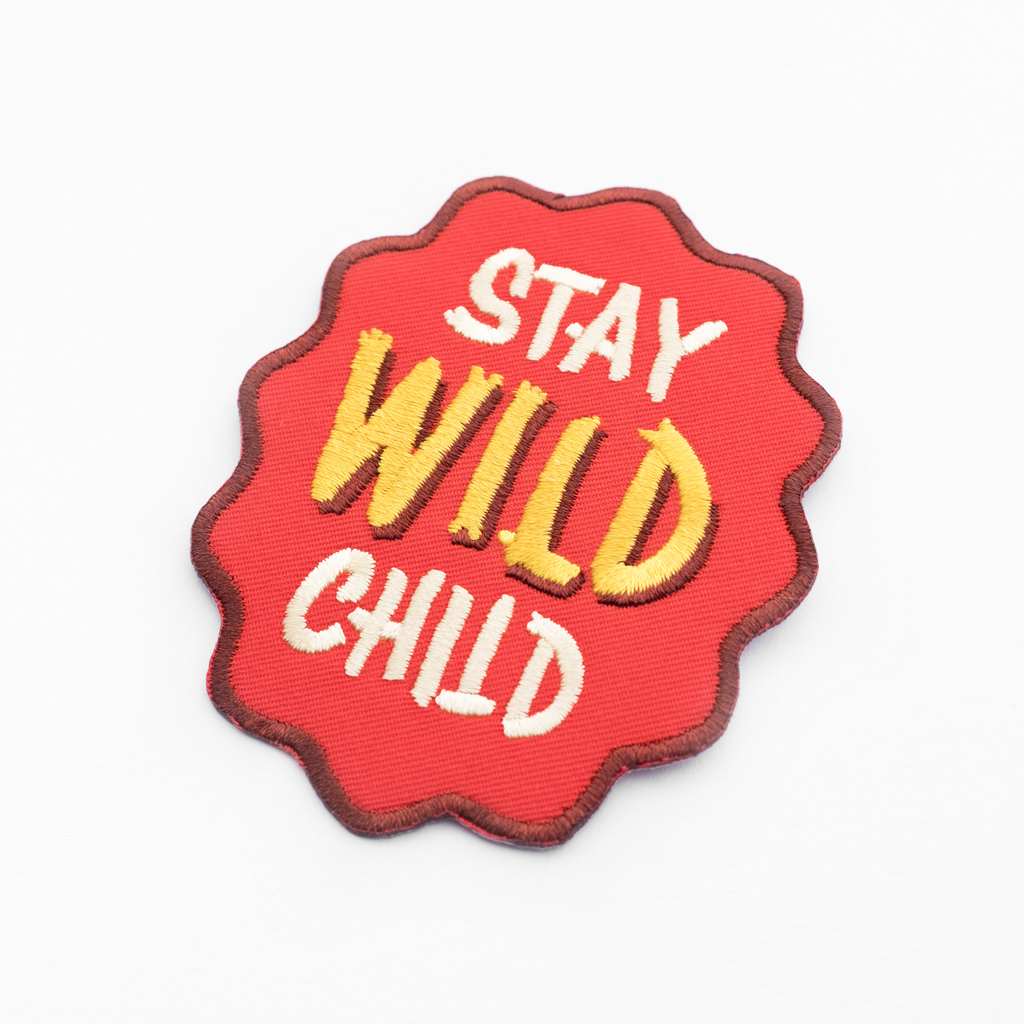 Stay Wild Child Patch