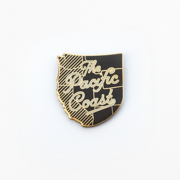 The Pacific Coast Enamel Pin