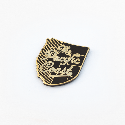 The Pacific Coast Enamel Pin