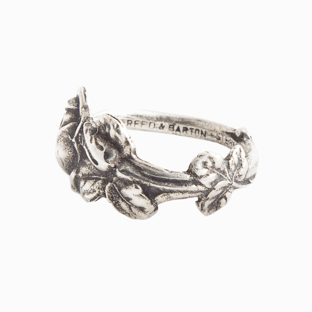 Tea Rose Spoon Ring
