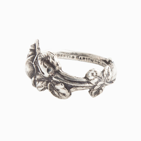Tea Rose Spoon Ring