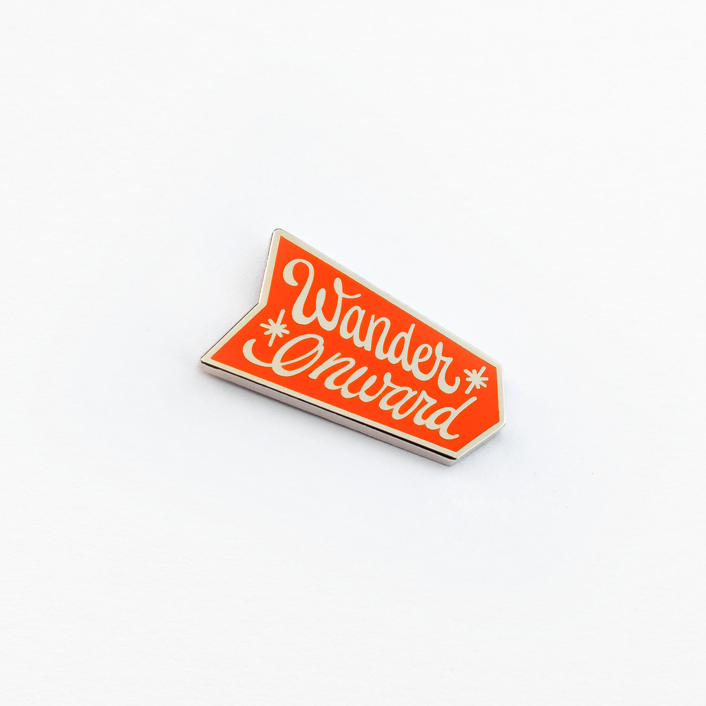 Wander Onward Enamel Pin
