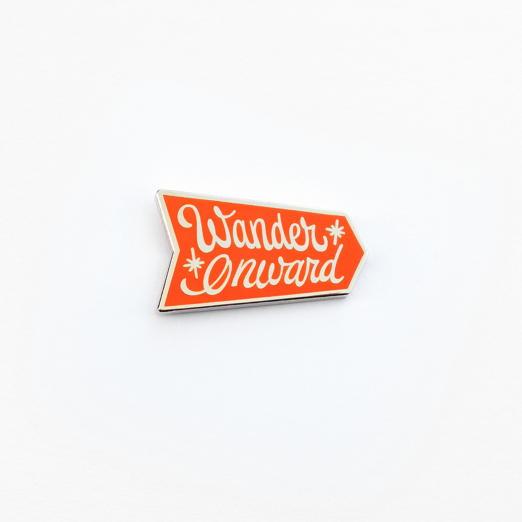 Wander Onward Enamel Pin