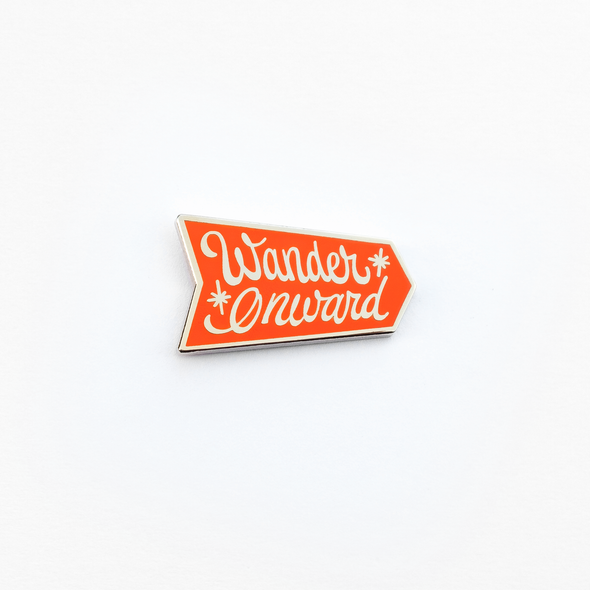 Wander Onward Enamel Pin