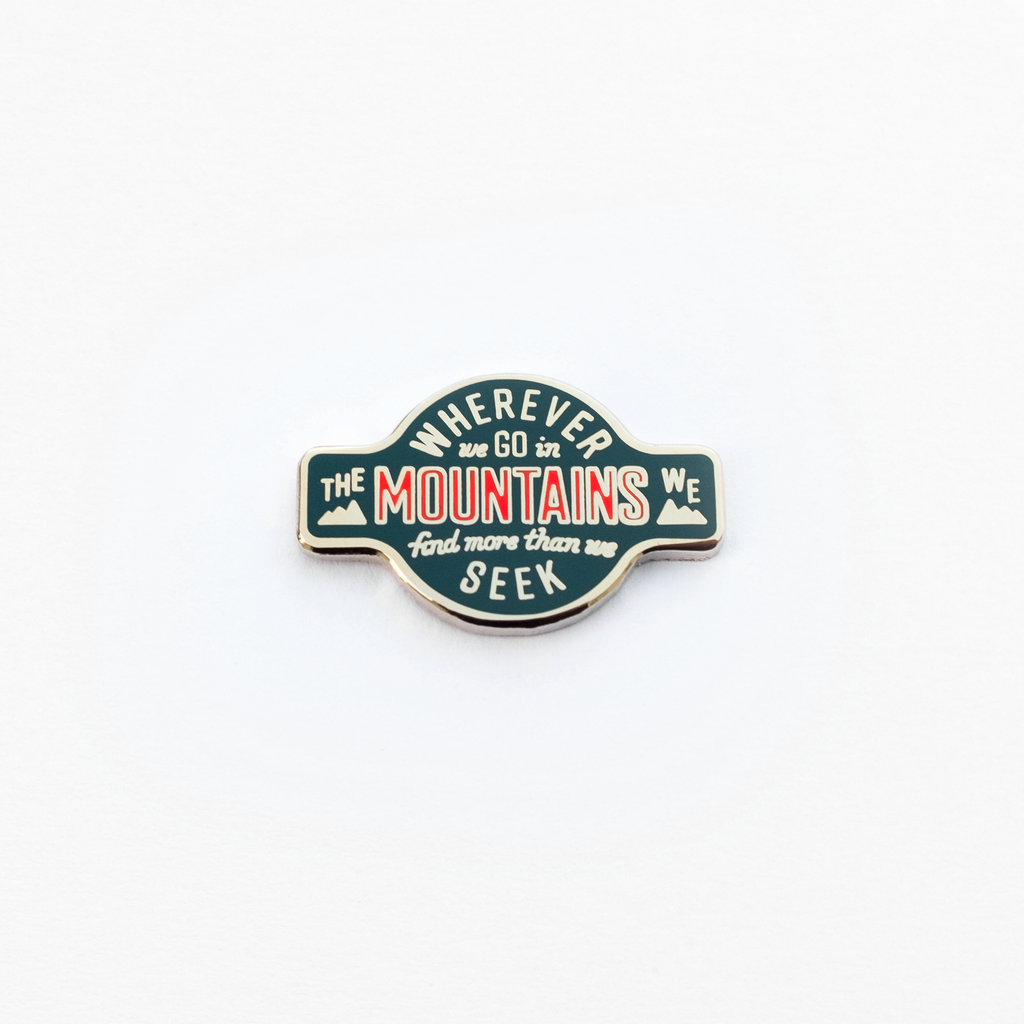 Wherever We Go Enamel Pin