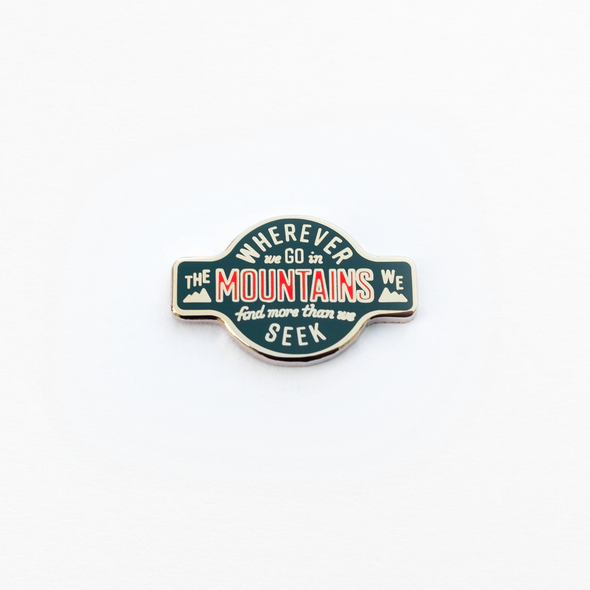 Wherever We Go Enamel Pin