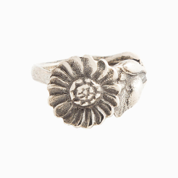 Water Lily Spoon Ring