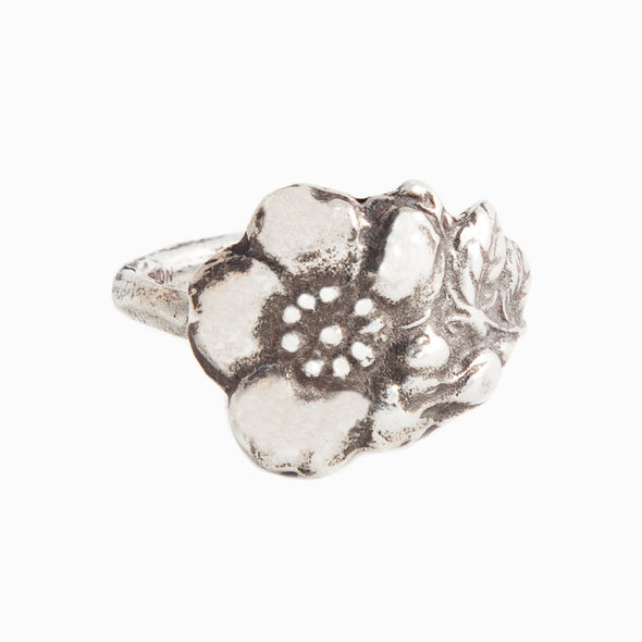 Wild Rose Spoon Ring